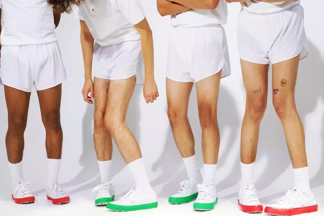 匡威小花golflefleur蓝色,匡威golf小花联名绿色