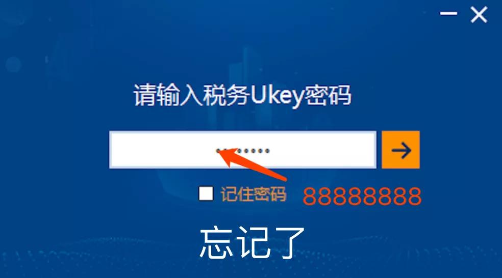 税务ukey登录密码忘了怎么办,税务ukey口令忘记了怎么找回