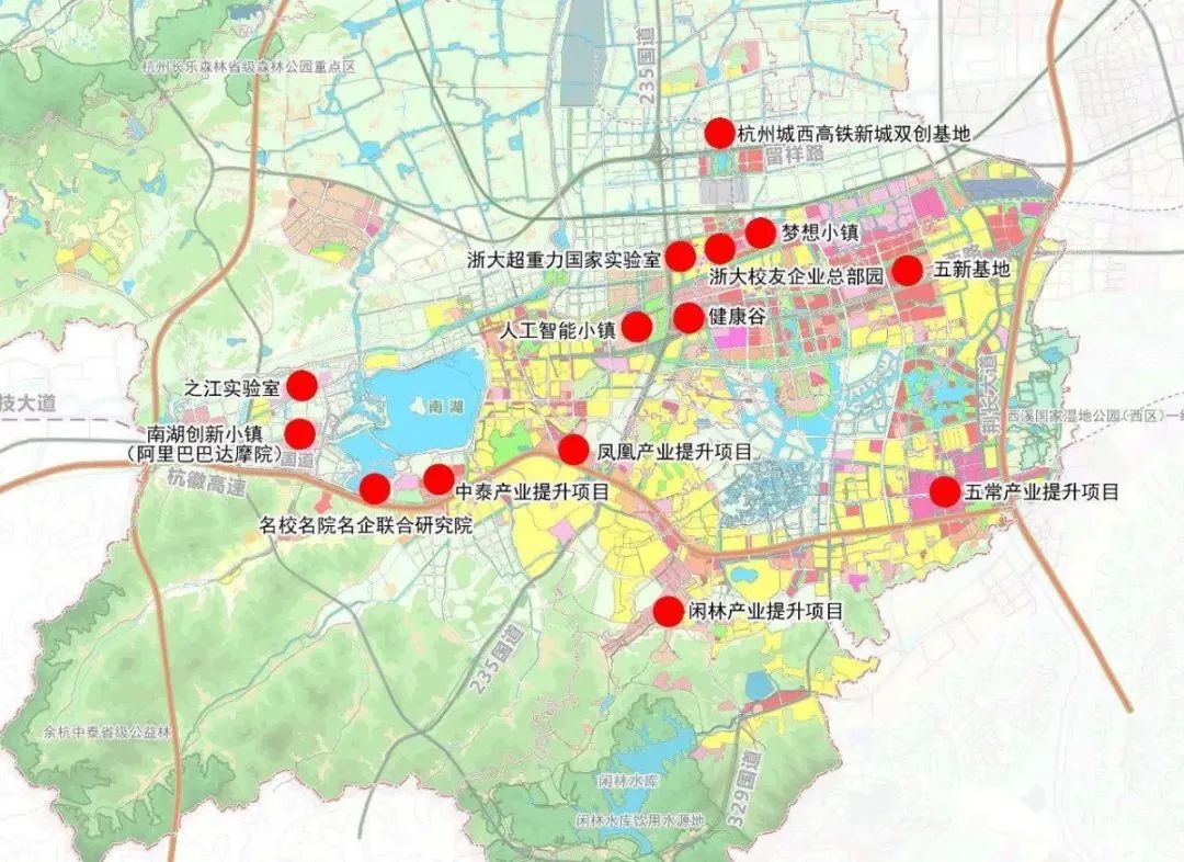 阿里巴巴未来科技城地段,阿里总部未来科技城