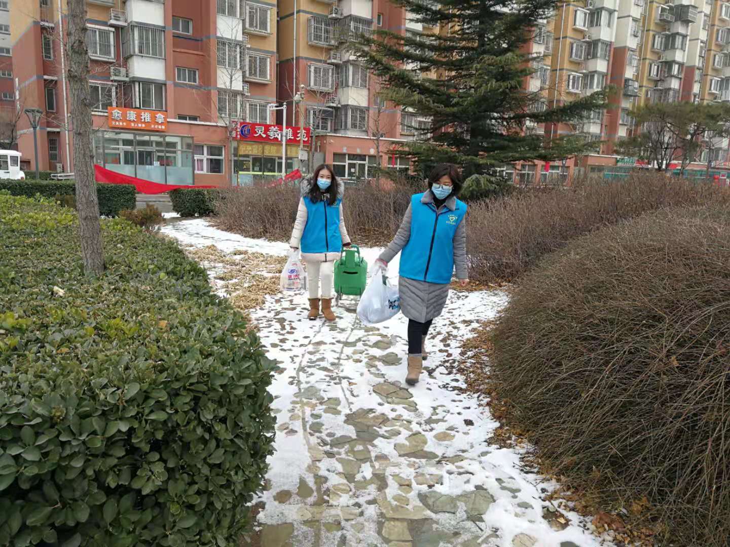 居家隔离志愿者送菜上门,居家隔离客户订单