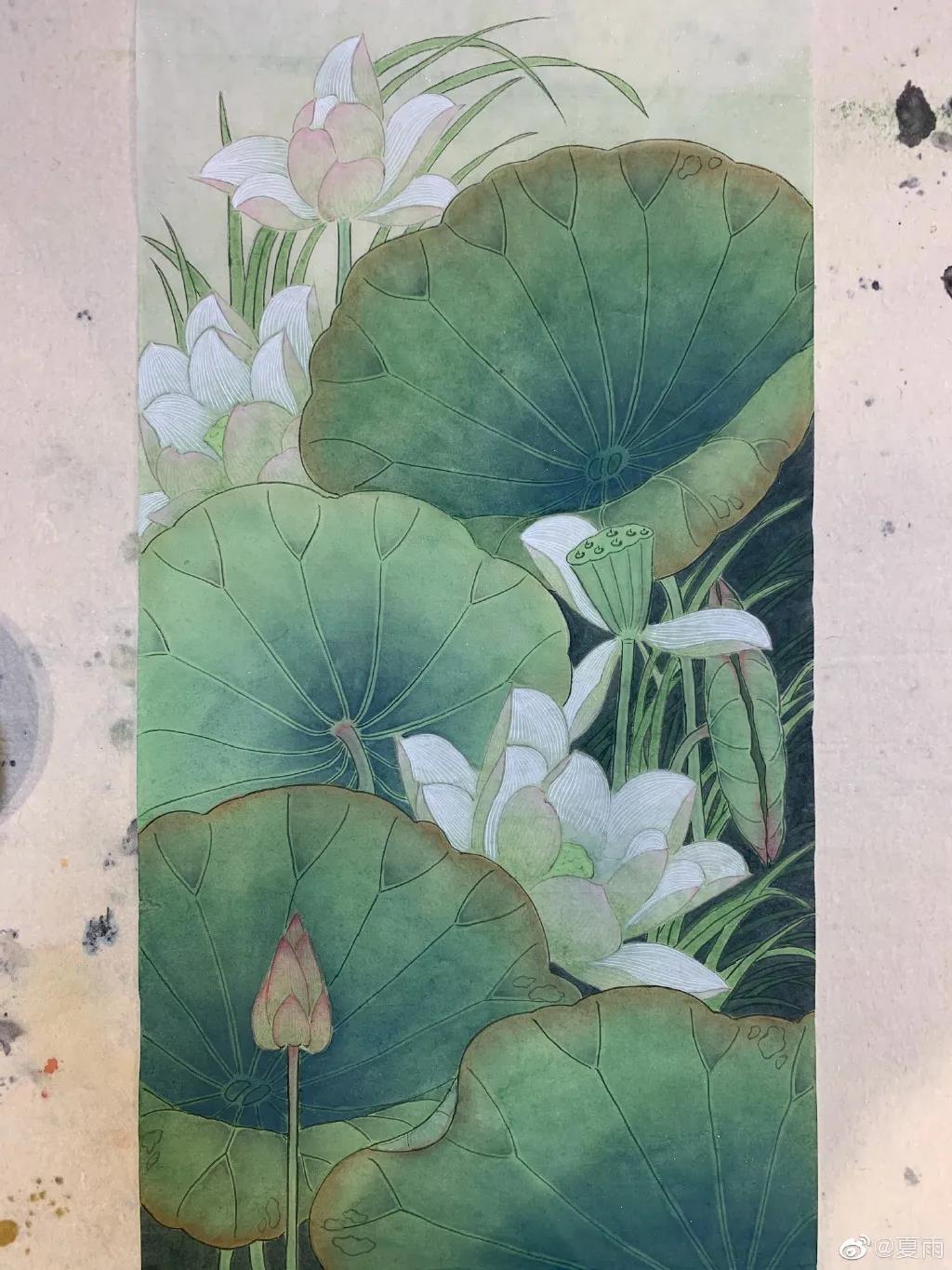 影帝夏雨书法真迹,演员夏雨晒书法作品