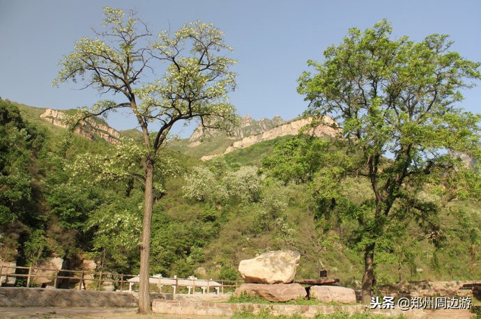 2021林州洪谷山风景,太行洪谷国家森林公园打卡