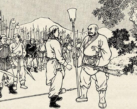 鲁智深火烧瓦罐寺连环画彩图,水浒连环画鲁智深正版封面图片