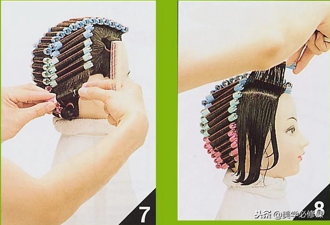 手把手教你学烫发图解,烫发课程一般教什么