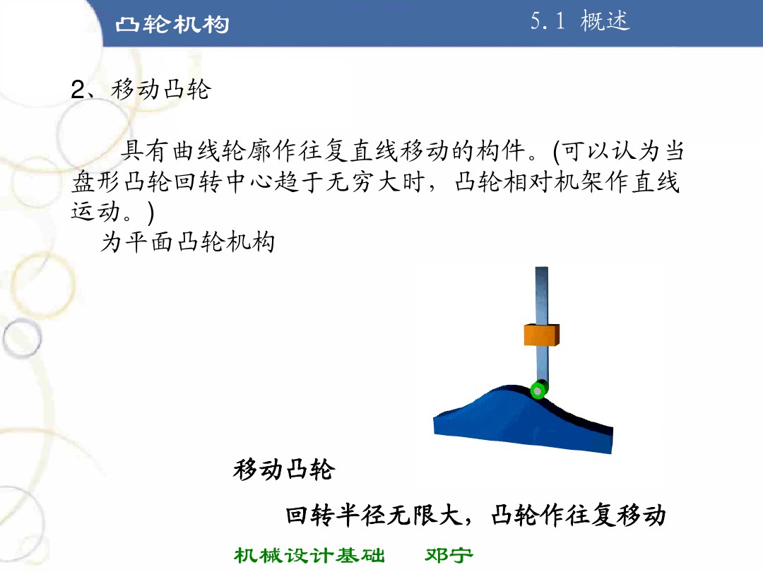 凸轮机构基础知识介绍，共46页图文，可以先初步了解一下
