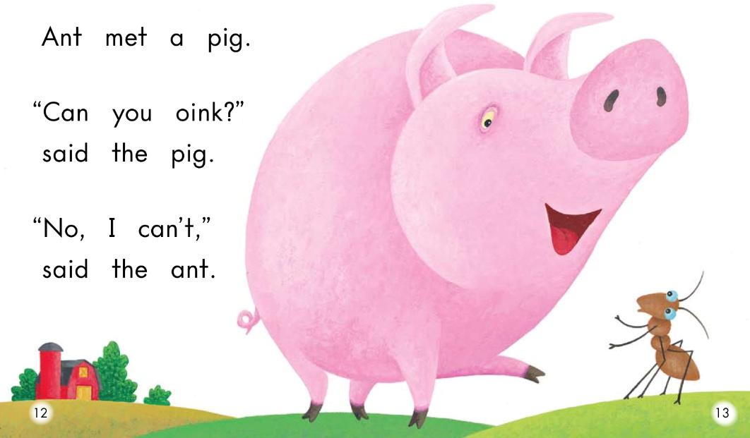 小蚂蚁英语绘本,英语阅读绘本brownbear