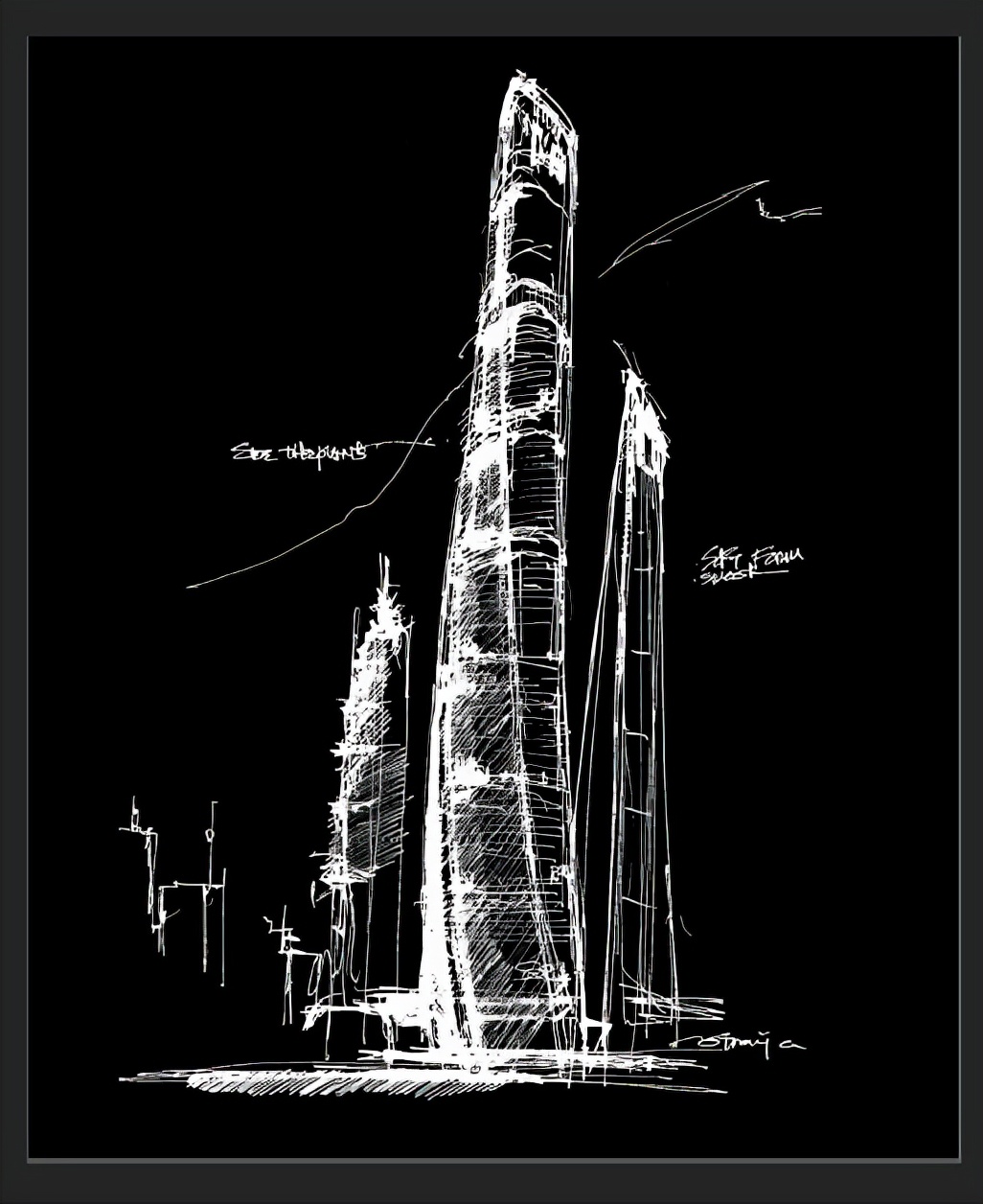 高端城市地标建筑,未来超级地标建筑