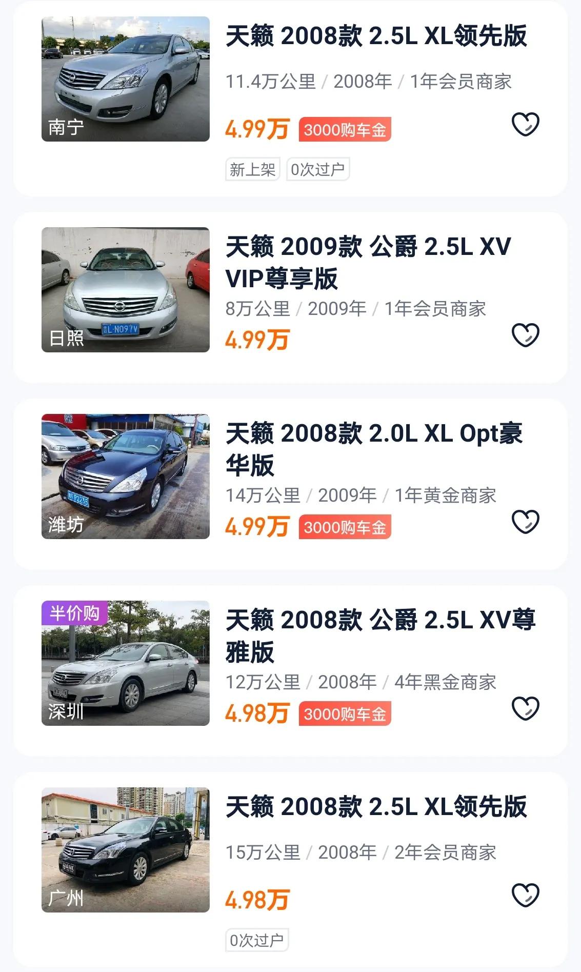 五万左右雅阁和凯美瑞怎么选,五万以下的凯美瑞值得购买吗