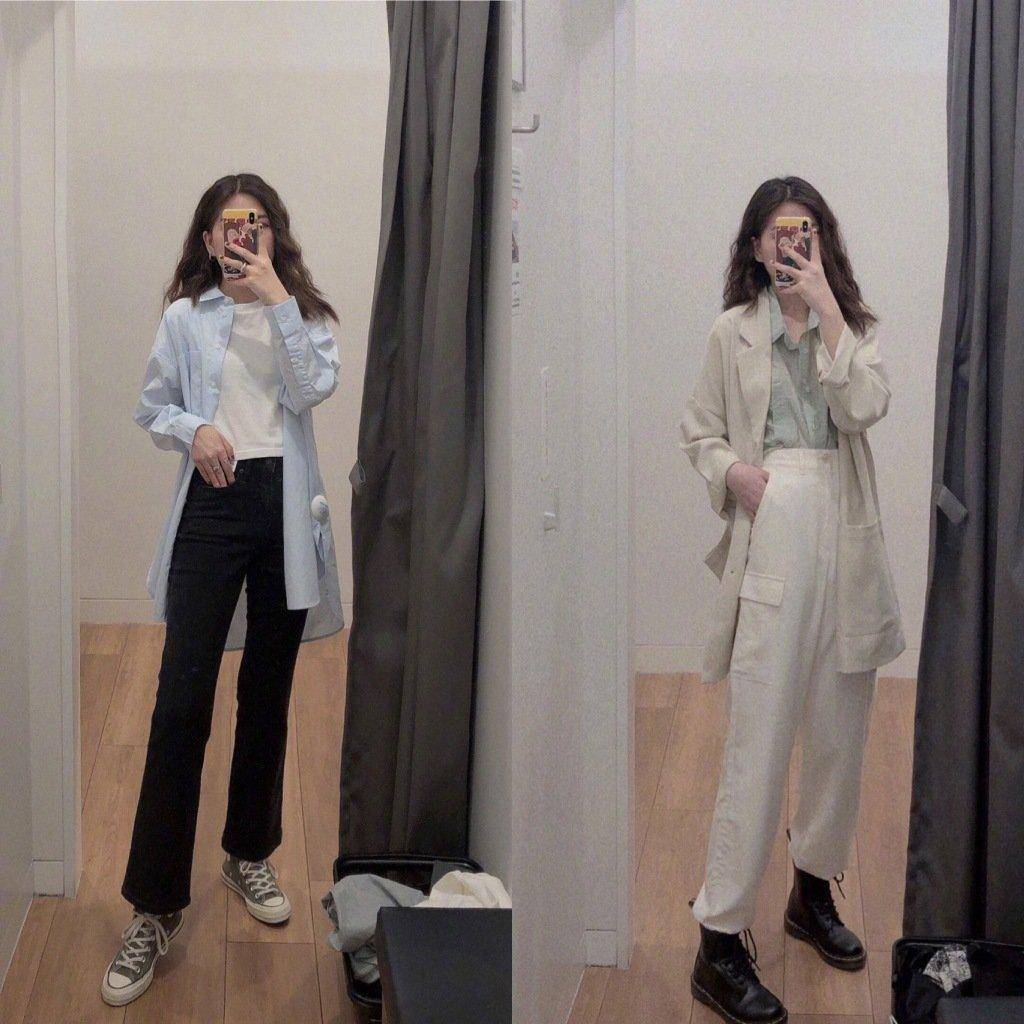 微胖矮个子长大衣穿搭,梨形身材t恤穿搭技巧