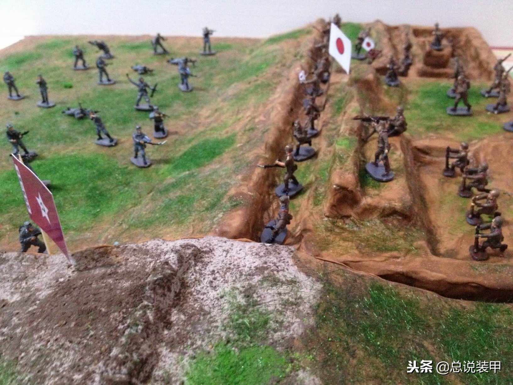 战场沙盘玩具模型,战场沙盘模型制作