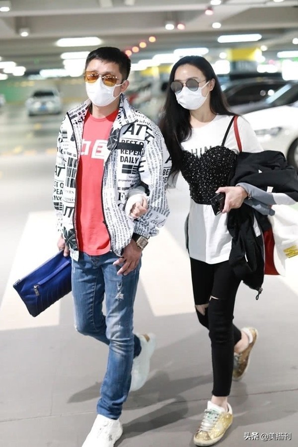 冉莹颖黑色露肩,冉莹颖长款吊带