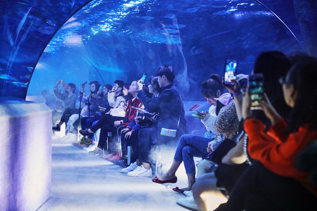 妖精的口袋跨界南京海底世界，又创行业新玩法