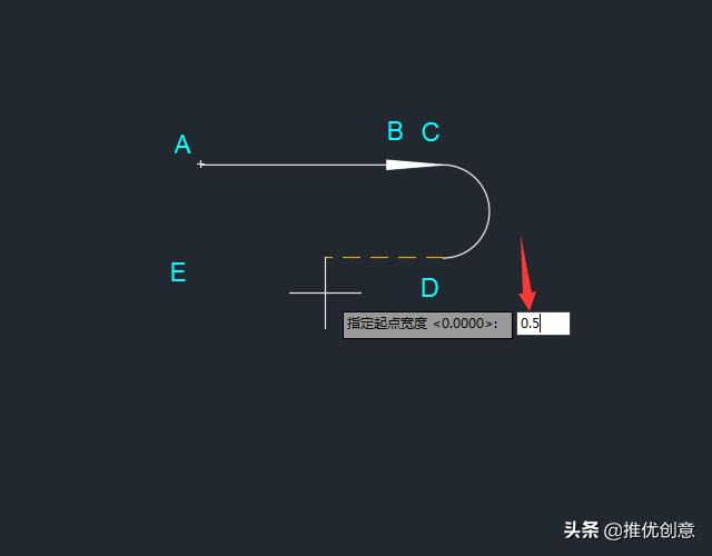 autocad绘制直线的图文教程,autocad2018习题绘制二维多段线