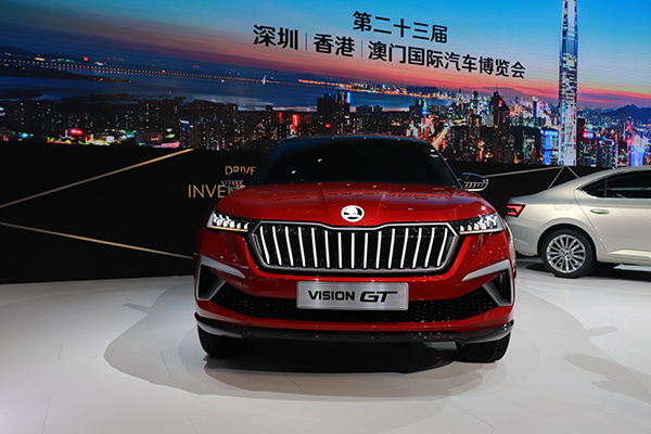 斯柯达visionsgt,深圳车展斯柯达
