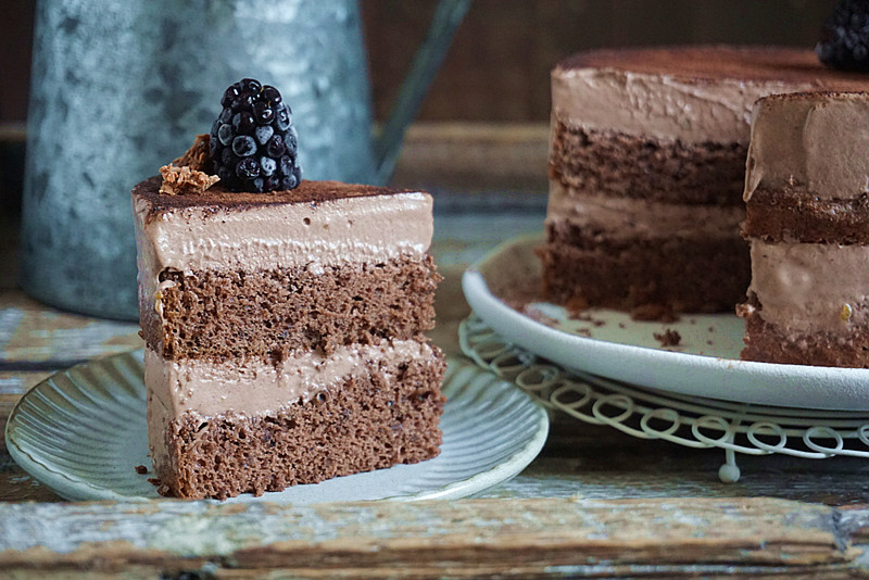 巧克力慕斯母亲节蛋糕,母亲节冰淇淋做法简单