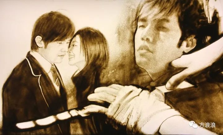 90后小伙手掌画画惊艳众人,神仙手男