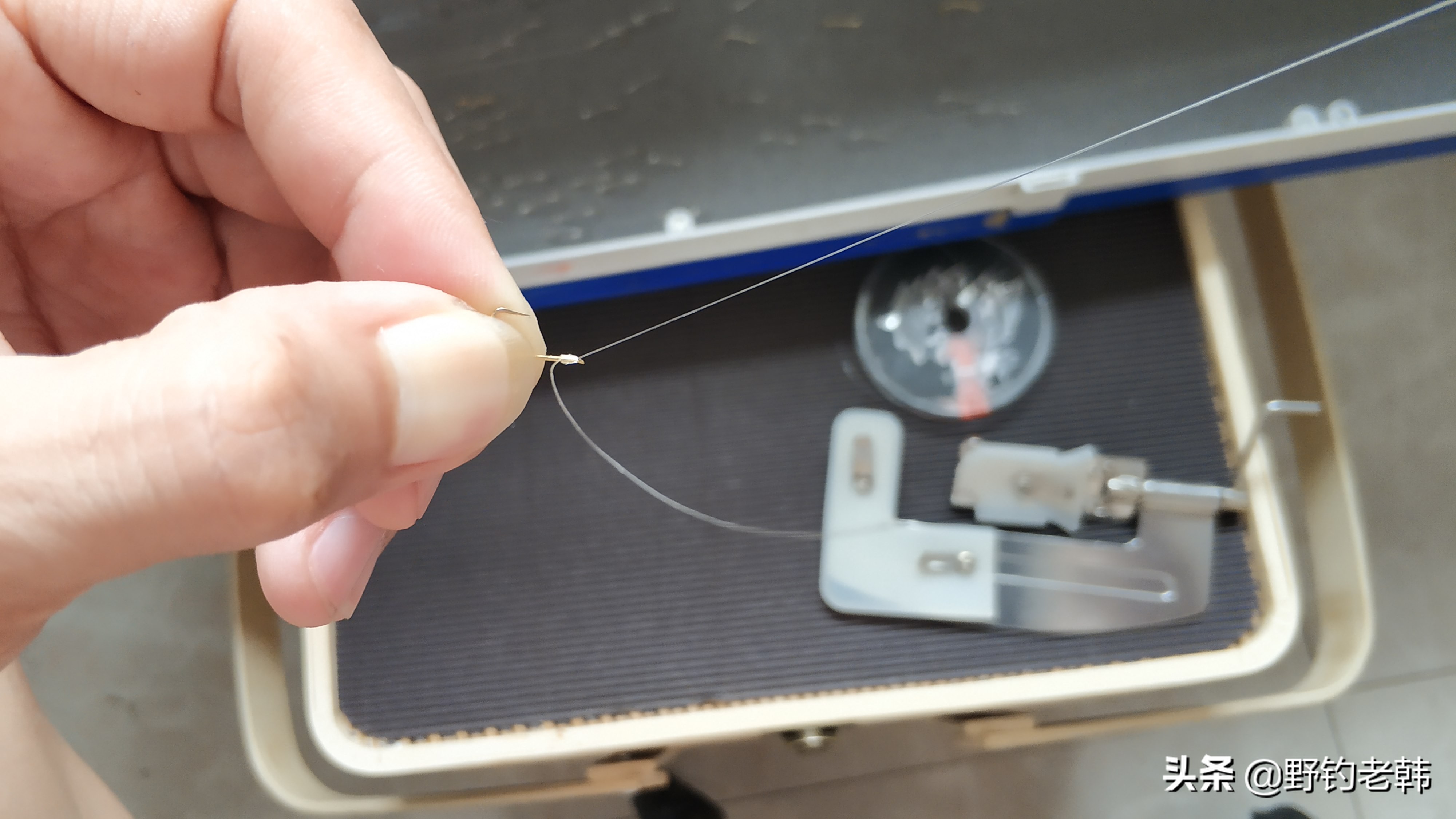 钓大鱼子线该怎样绑不缠绕,怎么绑子线不会跑鱼