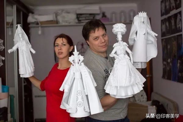 纸的艺术手工作品,惊艳的手工纸艺品