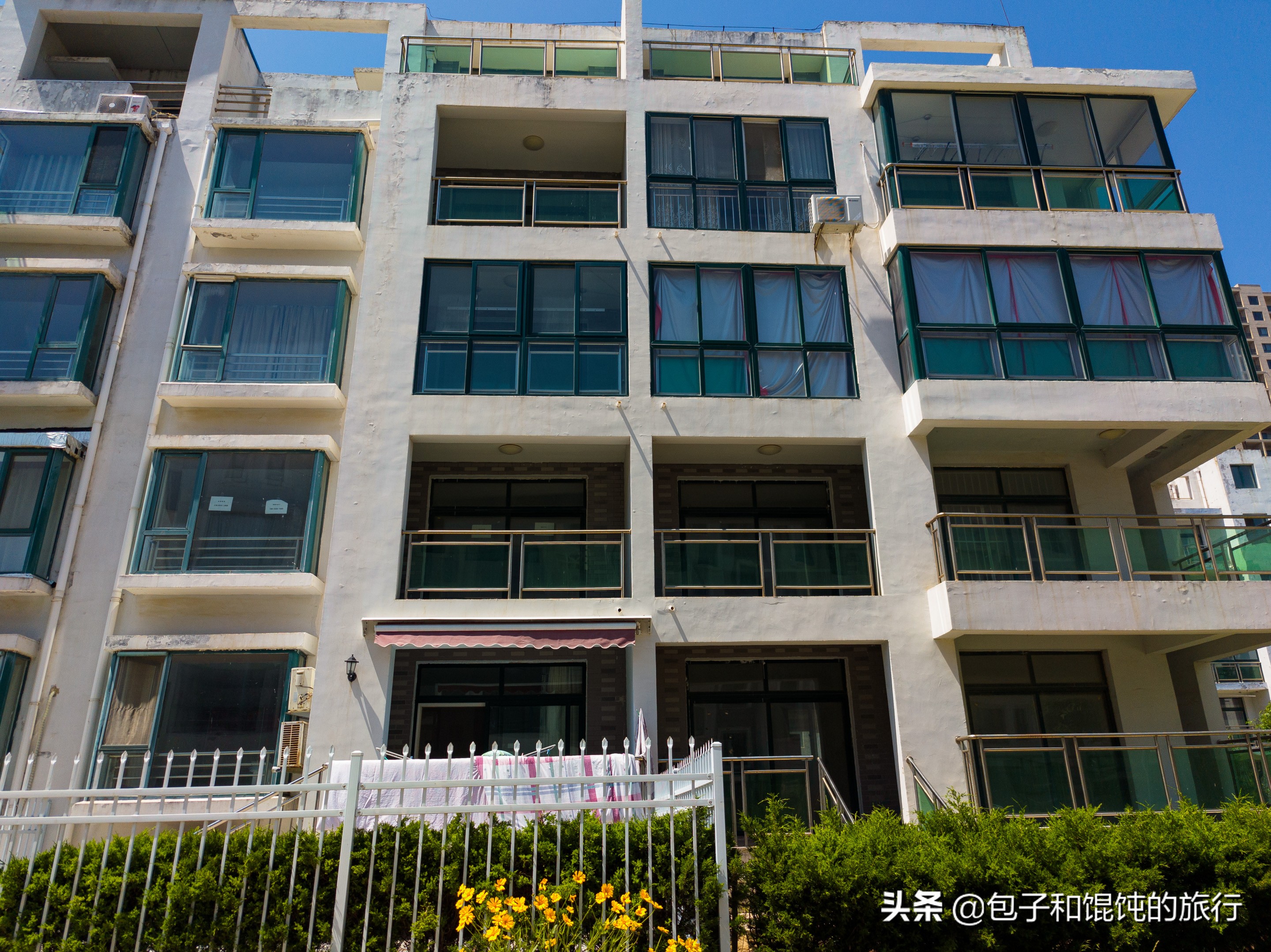 山东威海，自驾乳山银滩，海景房怎么样，这回知道了