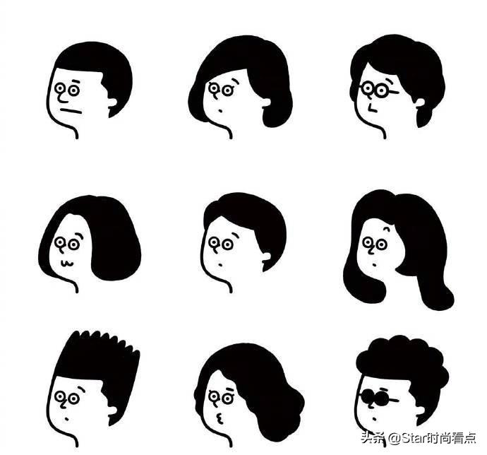 大方脸颅顶低的女生适合什么发型,头大脸大发型设计与脸型搭配