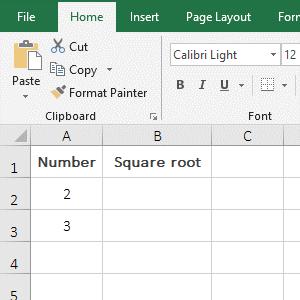 均值平方根公式excel,excel算术平方根计算公式