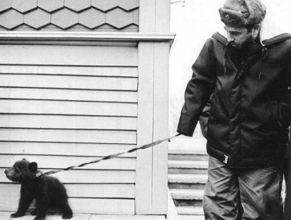 卡斯特罗的精彩瞬间,卡斯特罗和苏联