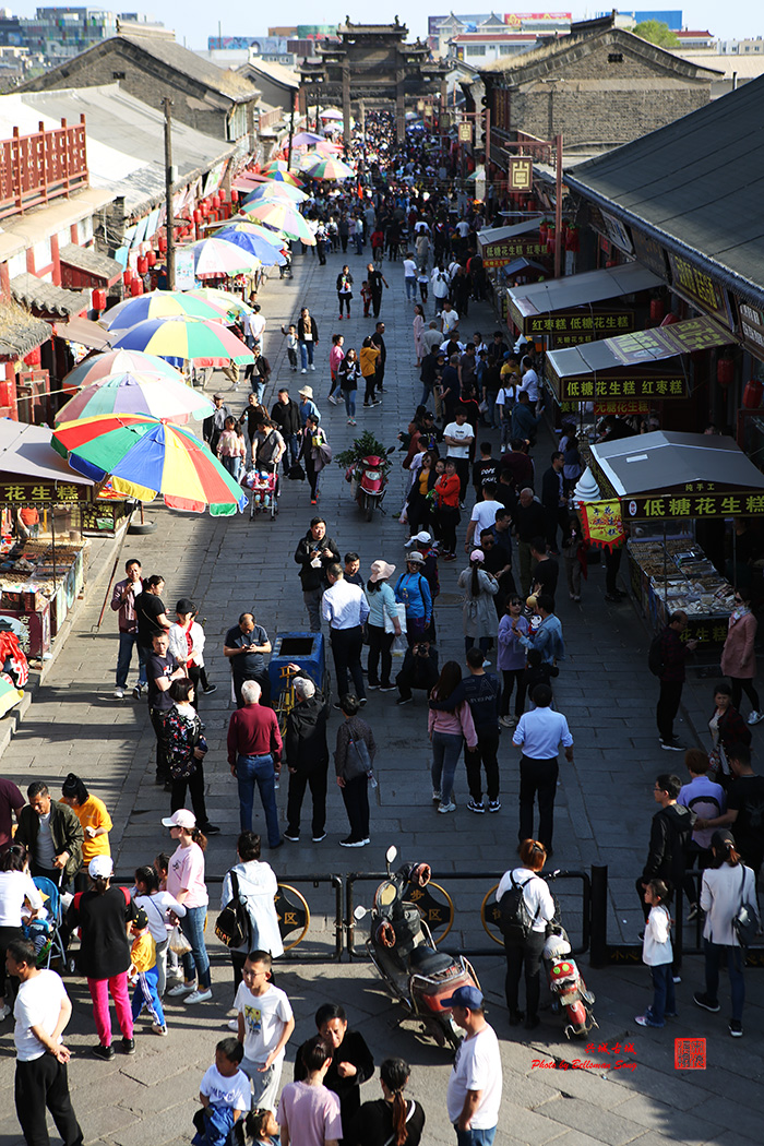 古城夜景兴城古城是中国十佳古城,兴城市古城旅拍