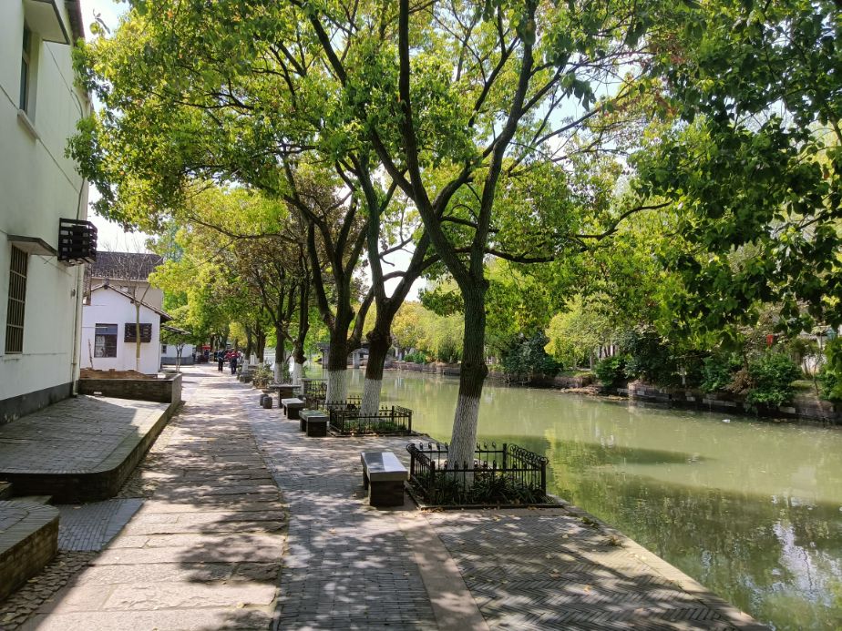 金泽古镇成善坊,上海古镇金泽桥