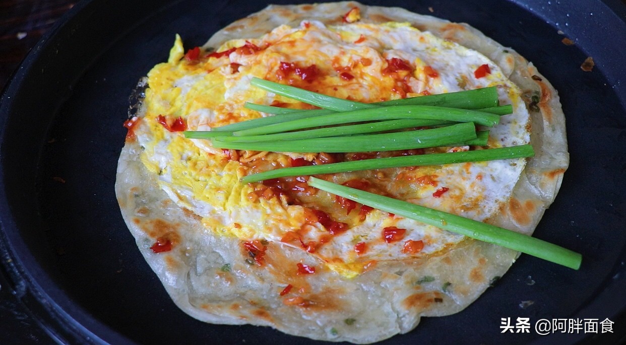 台湾手抓饼怎么做才筋道,爱吃手抓饼