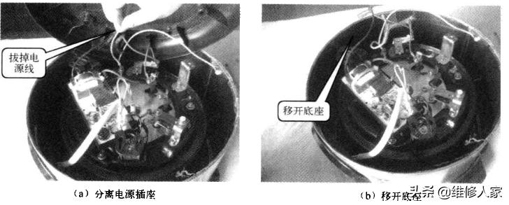 大松电饭煲上盖拆卸,美的电饭煲盖子拆卸