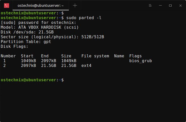 linux创建磁盘分区怎么保存,linux中如何查看分区表