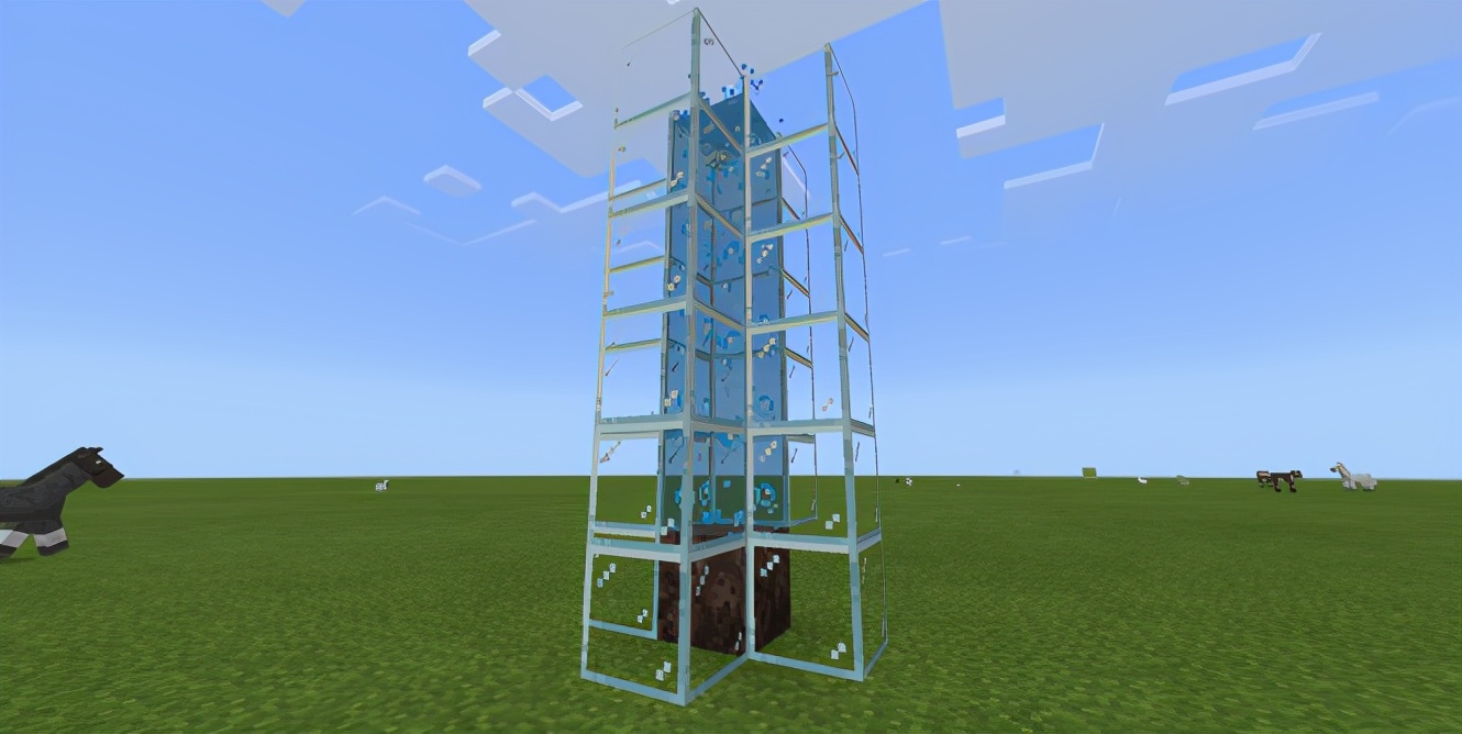 我的世界黑科技防御塔建造,十倍奉还