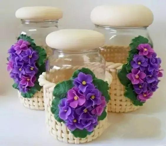 家里剩的瓶瓶罐罐可以用来做什么,家里瓶子改做花盆