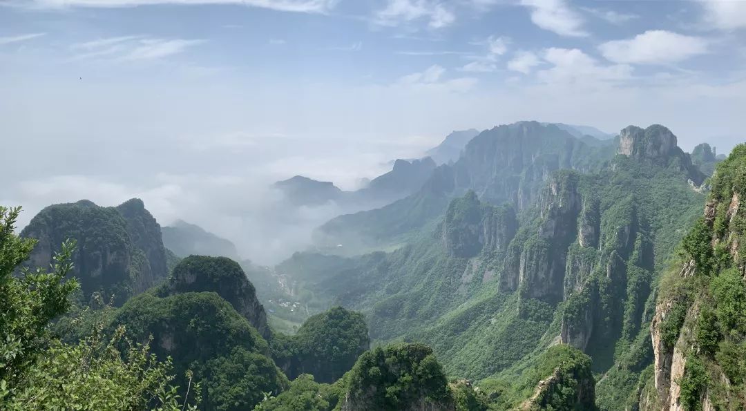 太行大峡谷挂壁公路自驾,郭亮太行大峡谷路线图