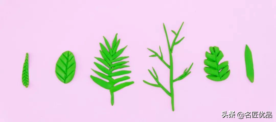 手工黏土花的世界,走进大自然手工粘土