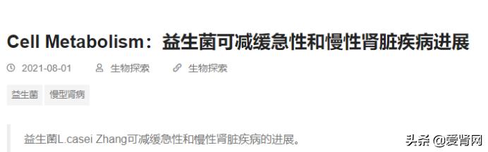 慢性肾衰的最新治疗方法,肾衰等疾病的治疗研究