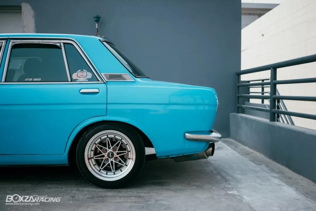 日产光辉的老爷车，蓝鸟510改装