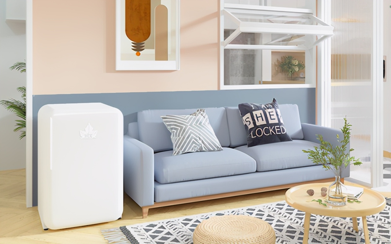 芬兰哈士奇复古冰箱,hck哈士奇小冰箱