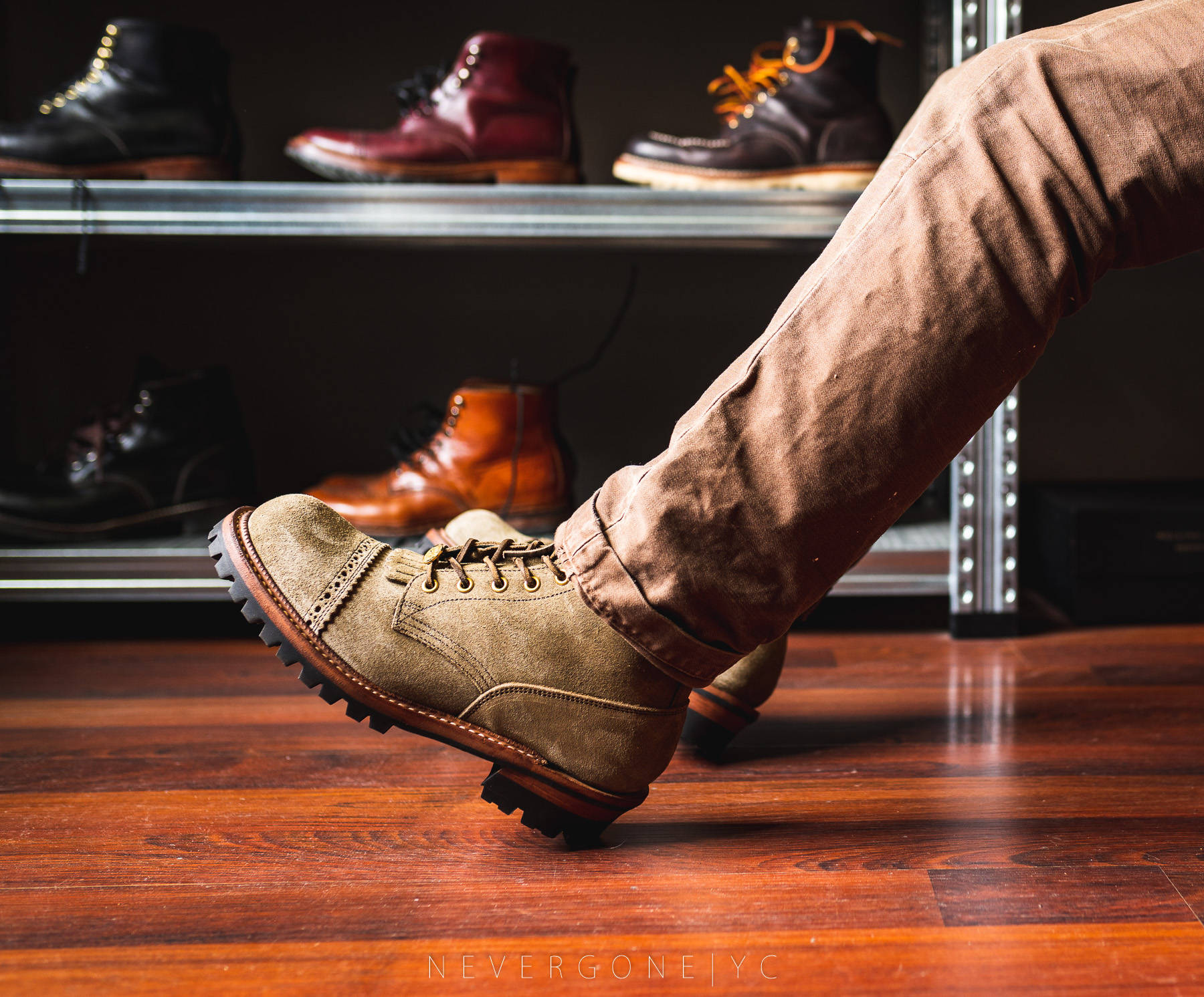 我不是伐木工：日本德永胜也Forester工装靴