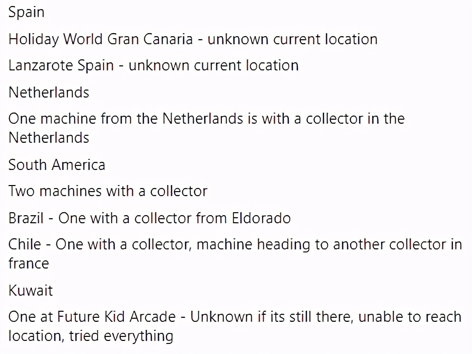 在北爱尔兰的荒野里，玩家找到了一台30年前限量发行的古董街机