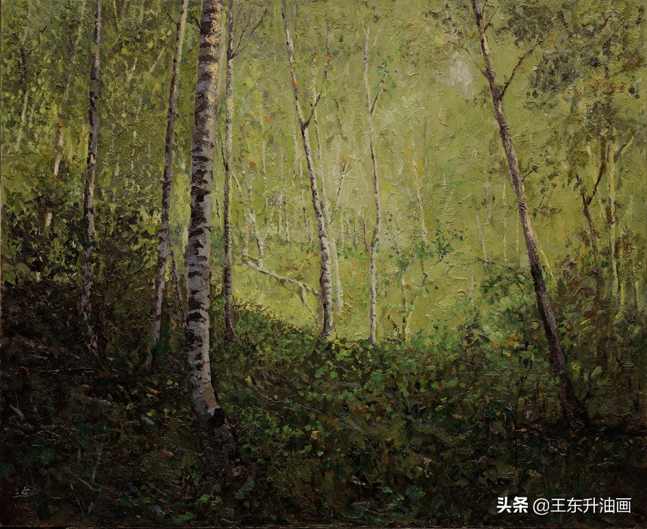 *善美真**的向往与追求——王东升油画作品管窥