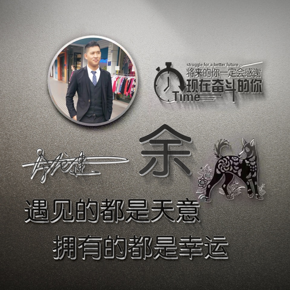 最新3d高端励志签名头像,3d个性签名头像