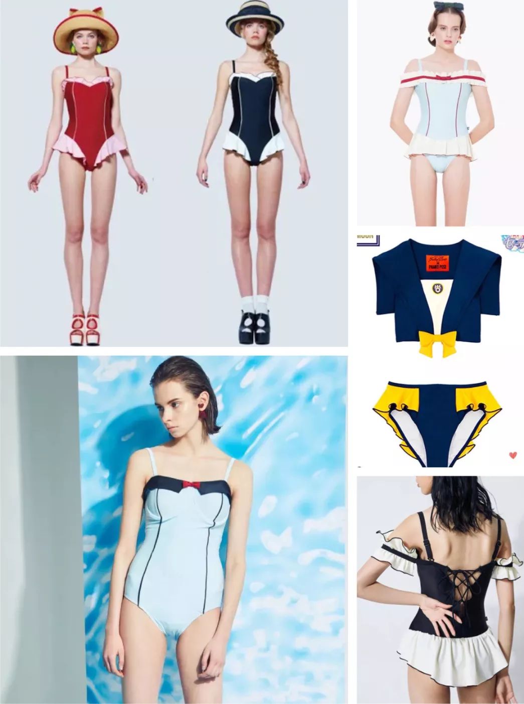 海上旅游必备泳衣有哪些,高颜值海岛度假泳衣无边泳池