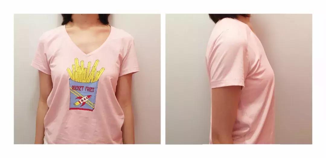 真人试衣间丨大胸小胸穿同一件T恤差别竟然这么大？！