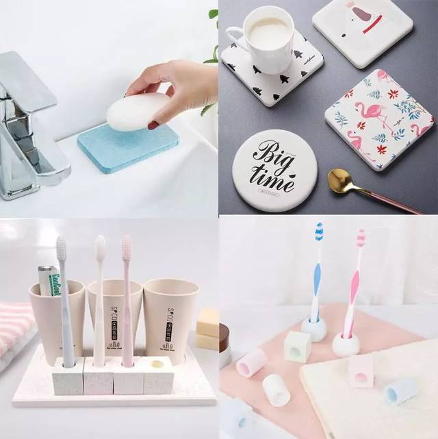 卫生间硅藻泥吸水垫ins,卫生间硅藻泥日本