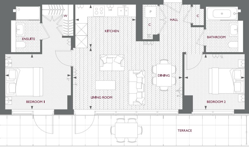 中国首发｜伦敦泰晤士河畔金牌学区，传统英伦生活范儿