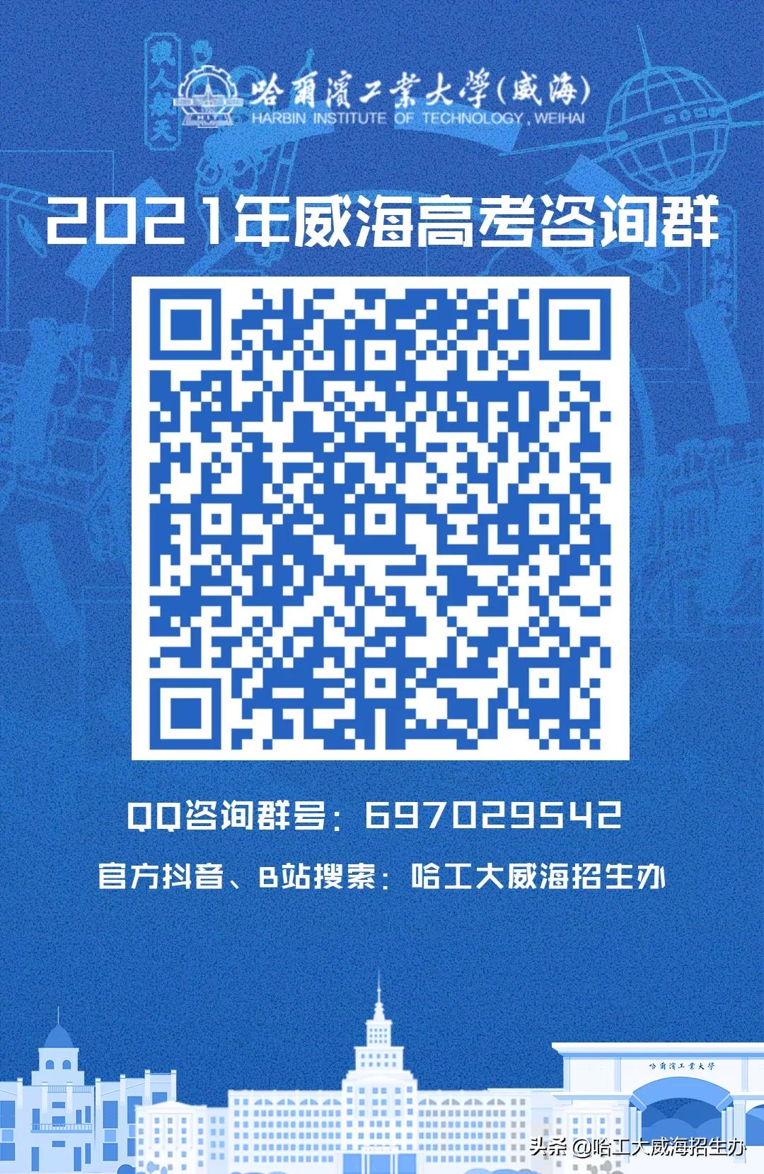 哈工大威海云咨询平台上线啦！qq咨询群、微信公众号、微博、抖音、bilibili……关注小招，获取更多招生资讯