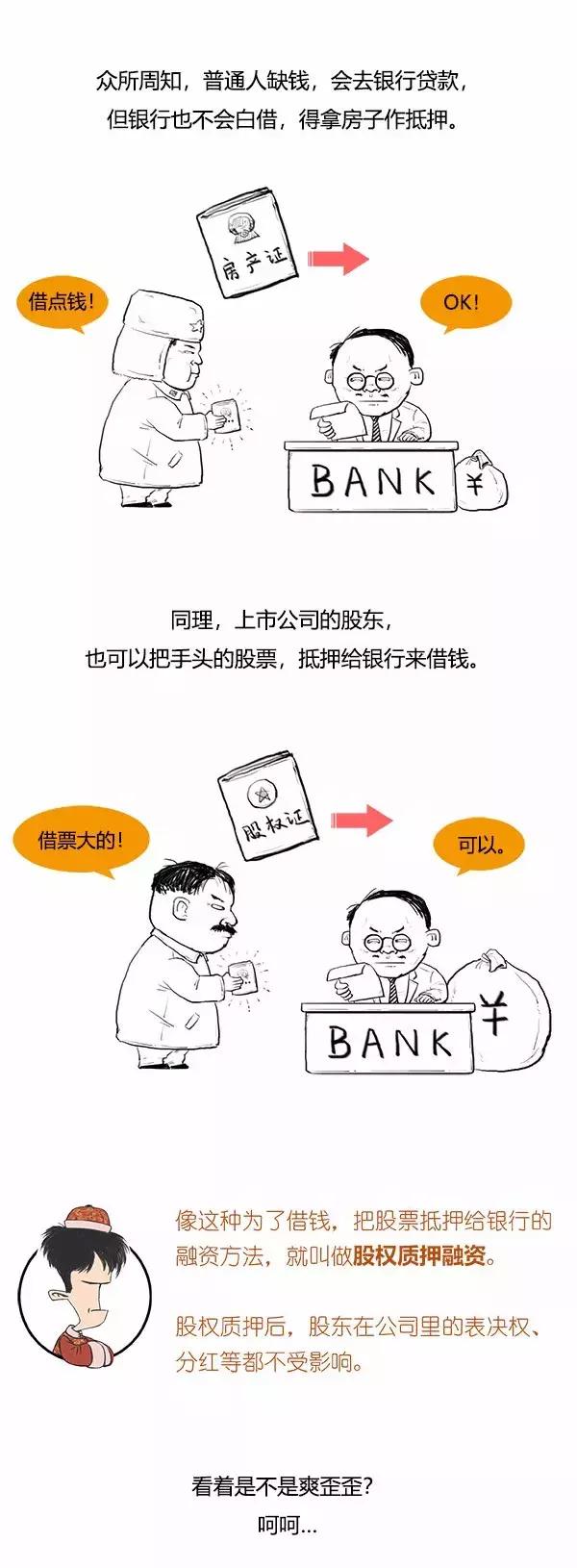 一口气看懂股权质押,简单看懂股权股票