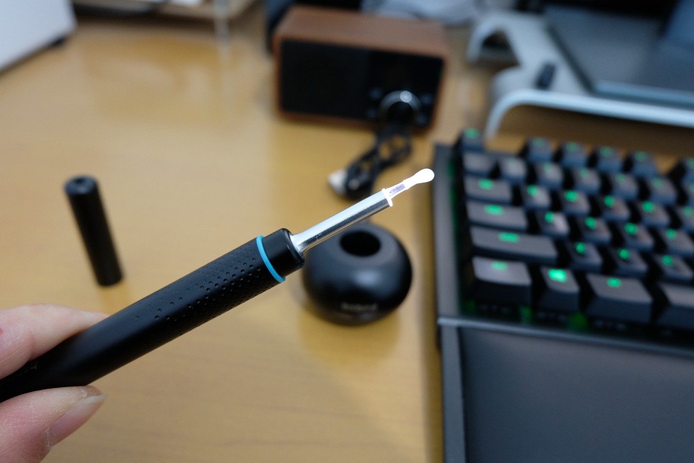 让你能看得见的掏耳朵“粑粑”，蜂鸟智能可视采耳棒M9Pro