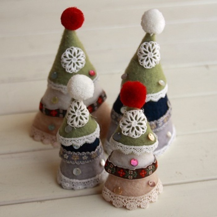 圣诞手工diy材料包教程,圣诞手工diy编织小饰品